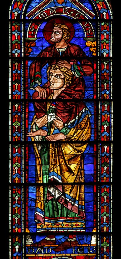 Daniël met St. Marcus op zijn schouders door French School