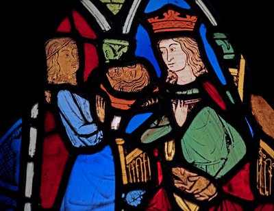 Salome met het hoofd van Johannes de Doper, ex Ste Chapelle door French School
