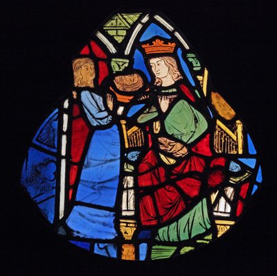Salome met het hoofd van Johannes de Doper, ex Ste Chapelle door French School