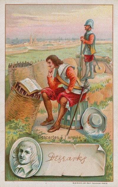 Descartes in het leger door French School