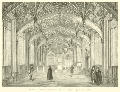 Divinity School, Bodleian Library, Oxford door French School