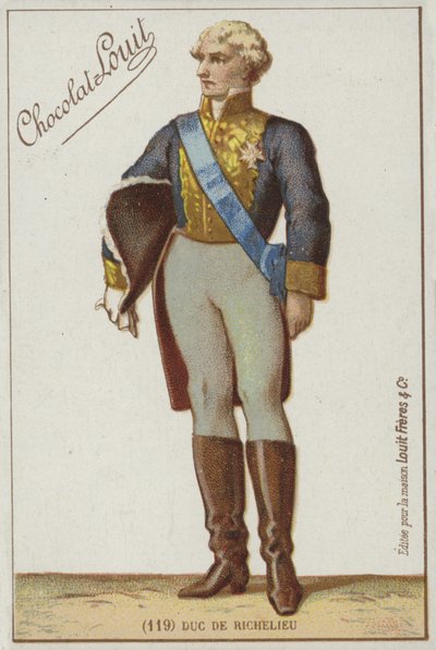 Hertog van Richelieu door French School