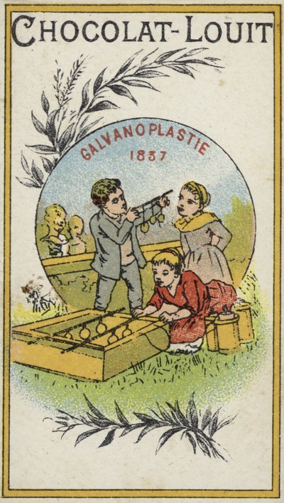 Galvaniseren, 1837 door French School