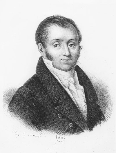 Emmanuel, Graaf de Las Cases (gravure) door French School