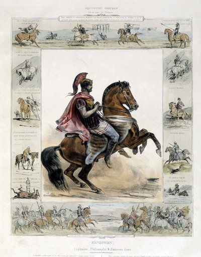 Ruiterportret van Xenophon - in 