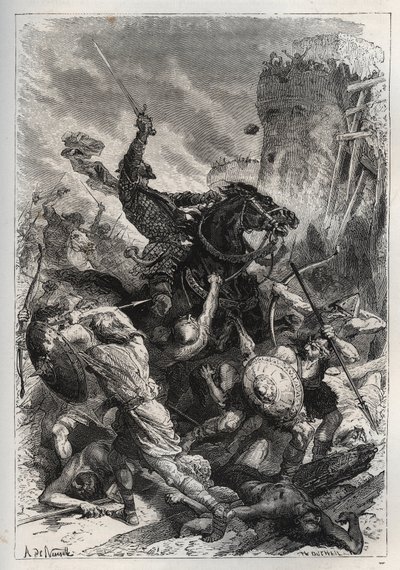 Eudes (Odon) (860-898), koning van de Franken, leidt de strijd tegen de Noormannen en verdedigt Parijs (860-887) - Eudes (852-898) in de strijd tegen de Noormannen - 