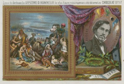 Eugène Delacroix (1801-1863) door French School