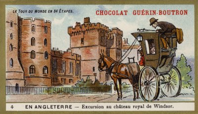Excursie naar het koninklijk kasteel van Windsor, Engeland door French School