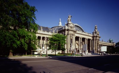 Façade van het Grand Palais, gebouwd door Henri Deglane, Albert Louvet en Albert Thomas, 1897-1900 door French School