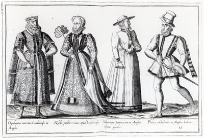 Mode tijdens de Tudor-periode door French School