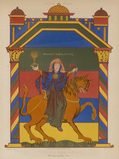Figuur van het grote Babylon door French School