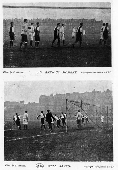 Voetbalwedstrijd door French School