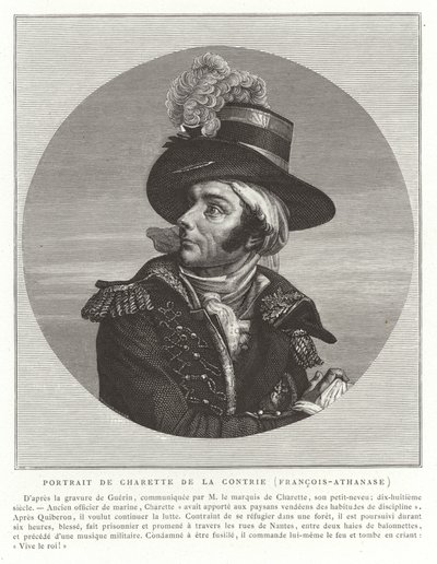 Francois de Charette door French School