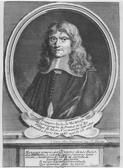 François Eudes de Mézeray (gravure) door French School