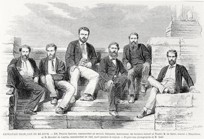 Franse expeditie naar Me-Kong, 1868 door French School