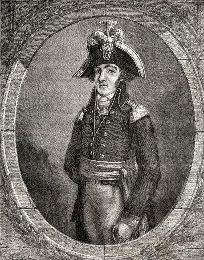 Franse revolutionair Francois Henriot (1761-1794) door French School
