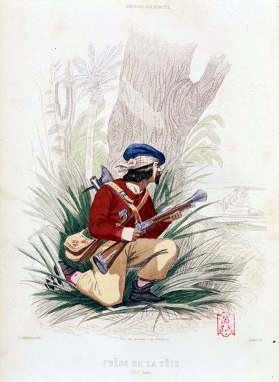 Frère de la côte (17e eeuw) - in "Histoire des pirates et corsaires de l