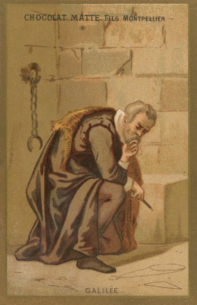 Galileo Galilei door French School