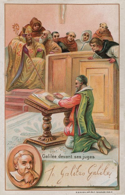 Galileo Galilei voor de rechters door French School