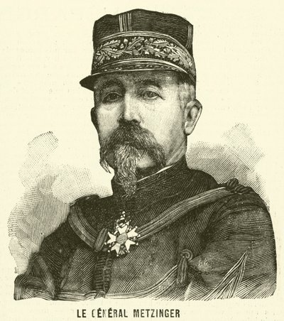 Generaal Leon Frederic Hubert Metzinger, Franse Soldaat door French School