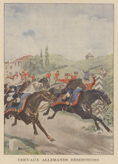 Duitse legerpaarden 