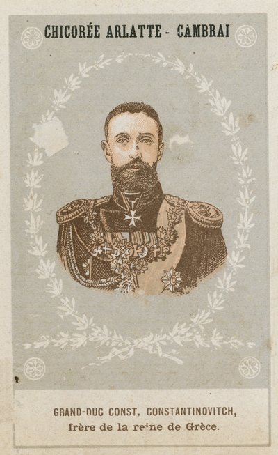 Grootvorst Constantin Constantinovitch, broer van de koningin van Griekenland door French School