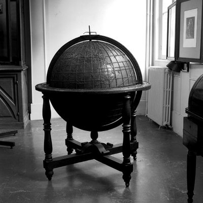 Grote Globe voor Onderwijs, besteld in 1833 aan Hesteter door het Instituut voor Jonge Blinden in Parijs door French School