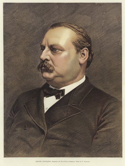 Grover Cleveland, 22e en 24e president van de Verenigde Staten door French School