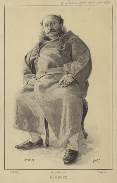 Henri Blowitz, in Bohemen geboren Franse journalist door French School
