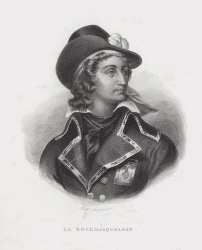 Henri de la Rochejaquelein, Franse royalistische generaal van de Vendée-opstand door French School