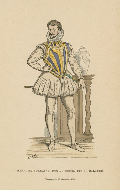 Hendrik I, hertog van Guise door French School