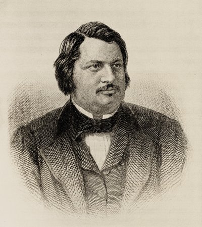 Honoré de Balzac (1799-1850) door French School