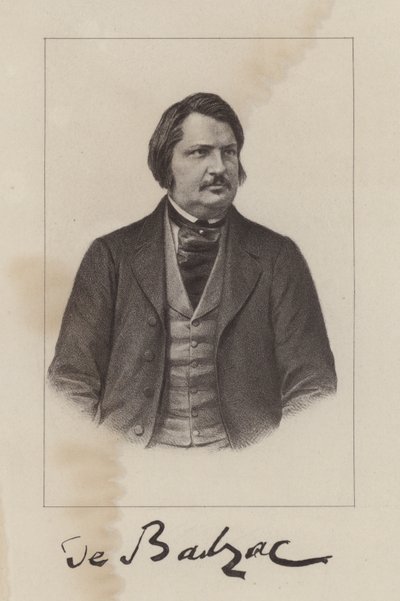Honoré de Balzac, Franse romanschrijver en toneelschrijver door French School