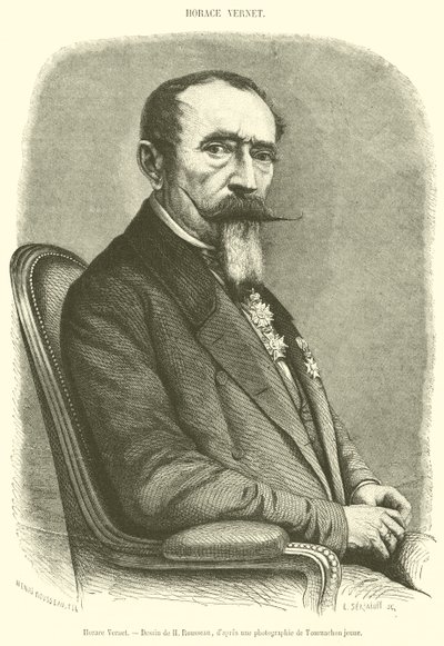 Horace Vernet door French School