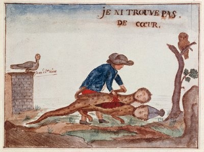 Ik kan geen hart vinden, 1789 door French School