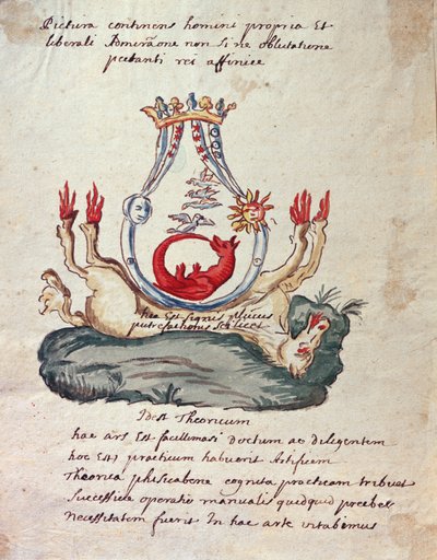 Illustratie uit La Cle de la Grande Science sur l