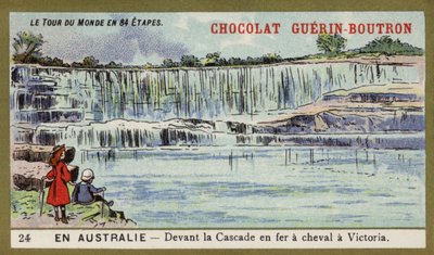 Voor de Horseshoe Falls, Victoria, Australië door French School