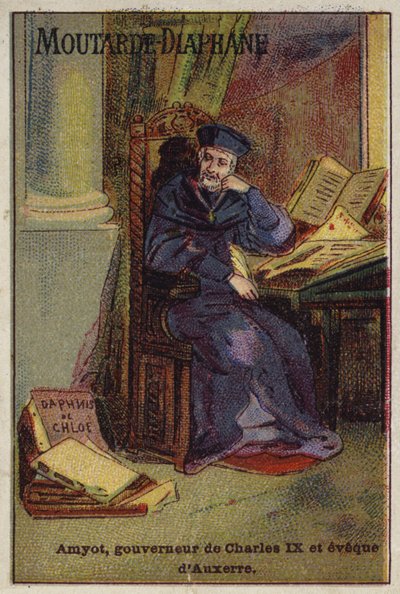 Jacques Amyot, Franse renaissance schrijver en vertaler en bisschop van Auxerre door French School