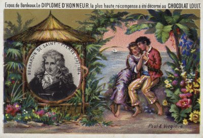 Jacques Henri Bernardin de Saint Pierre, Franse schrijver en botanicus door French School