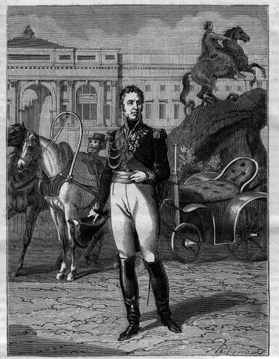 Jacques Law, Markies de Lauriston - Portret van Jacques Alexandre Bernard Law, Markies de Lauriston, maarschalk van Frankrijk (1768-1828) - in 