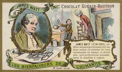 James Watt, Schotse ingenieur en uitvinder door French School