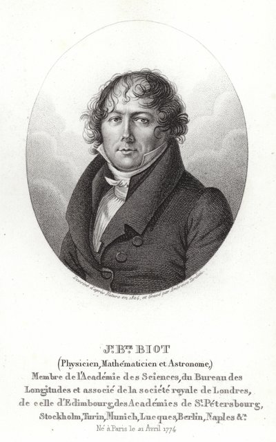 Jean-Baptiste Biot door French School