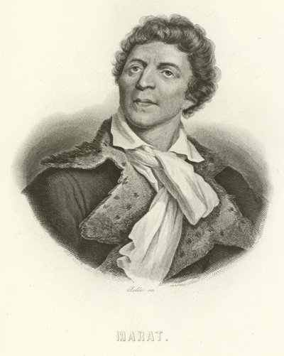Jean-Paul Marat door French School