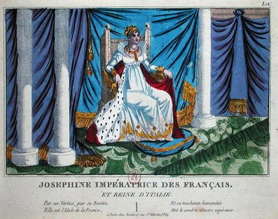 Josephine (1763-1814) Keizerin van de Fransen en Koningin van Italië door French School
