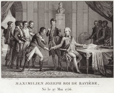 Koning Maximiliaan I van Beieren door French School