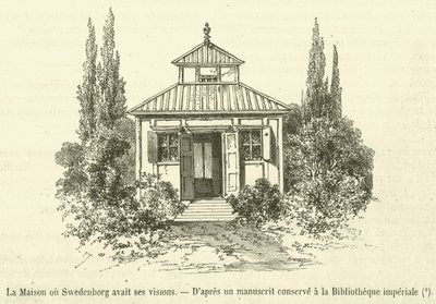 Het Huis waar Swedenborg zijn visioenen had door French School