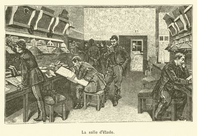 De graveerruimte door French School