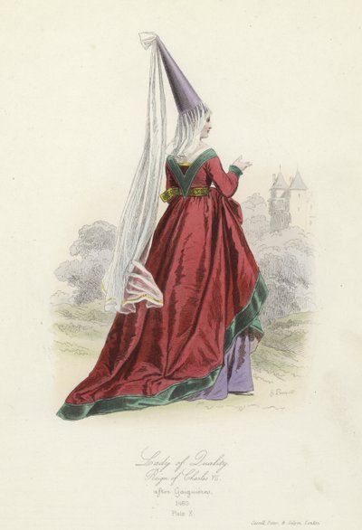 Dame van kwaliteit, bewind van Karel VII van Frankrijk door French School