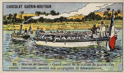 Grote Franse marine cutter door French School