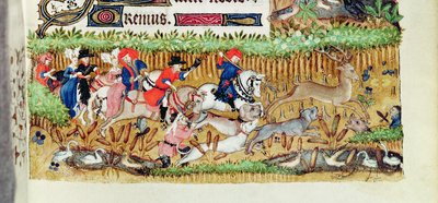 November; hertenjacht, uit de Getijden van Marguerite d